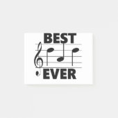 Best DAD Ever Music Gifts Post-it® Notes (Voorkant)