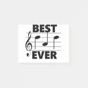 Best DAD Ever Music Gifts Post-it® Notes
