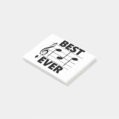 Best DAD Ever Music Gifts Post-it® Notes (Schuin)