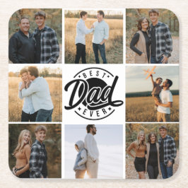 Best Dad Ever Paper Onderzetter