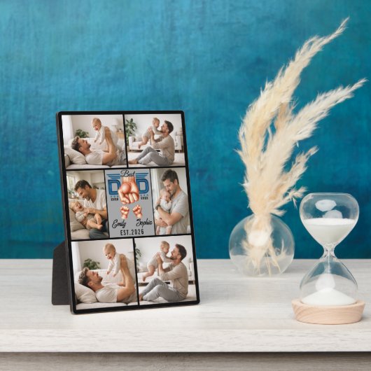 Best Dad Ever Personalized | Custom Father’s Fotoplaat (Zijkant)