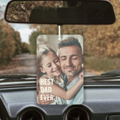Best Dad Ever Photo Air Freshener Luchtverfrisser