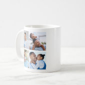 Best Dad Ever Photo Collage Koffiemok (Voorkant links)