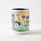 Best Dad Ever Photo Collage Mugs Mok (Midden)