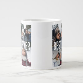 Best Dad Ever Photo Collage Vaderdag Grote Koffiekop