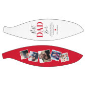 Best Dad Ever Photo Keepsake Basketball Basketbal (Panelen)