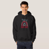 Best Dad Ever Rainbow Daddy Papa Father s Day 2023 Hoodie (Voorkant volledig)
