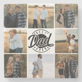 Best Dad Ever Stone Onderzetter