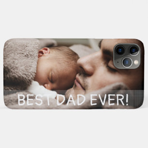 Best Dad Ever Vaderdag Foto Case-Mate iPhone Case