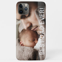 Best Dad Ever Vaderdag Foto Case-Mate iPhone Case