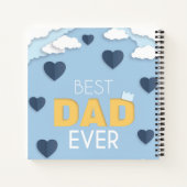 Best Dad Ever Vaderdag Gift Notitieboek (Achterkant)