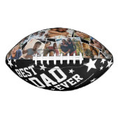 Best Dad Ever Vaderdag Photo Football (Voorkant)