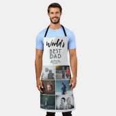 Best Dad Family 6 Photo Collage Schort (Gedragen)