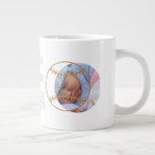 Best Dad Father Protector Hero Teacher Provider Grote Koffiekop (Rechts)