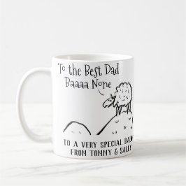 Best Dad Funny Sheep Gezegde a Pun Koffiemok