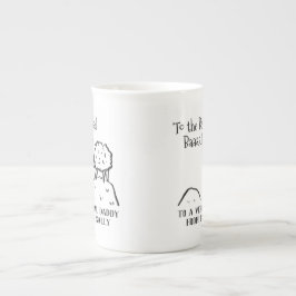 Best Dad Funny Sheep Gezegde a Pun Porselein Kop