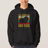 Best Dad Furry Potato guinea pig Hoodie (Voorkant)