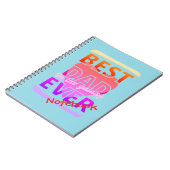 Best Dad in the galaxy ever Notitieboek (Linkerzijde)