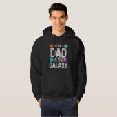 Best Dad in the Galaxy Fathers's Day Present for Hoodie (Voorkant volledig)