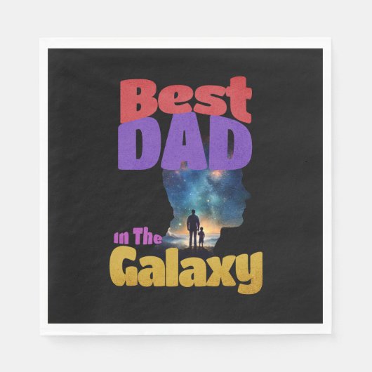 Best Dad In The Galaxy Servet (Voorkant)
