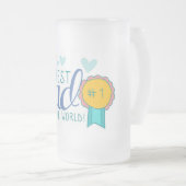 Best Dad in the World Matglas Bierpul (Voorkant rechts)