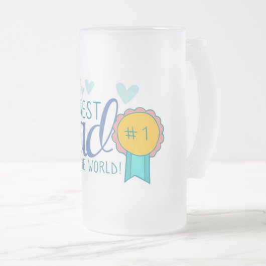 Best Dad in the World Matglas Bierpul (Voorkant rechts)