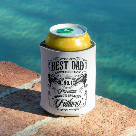 Best Dad Limited Edition Premium Father Blikjeskoeler (Insitu Zwembad)