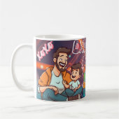 Best Dad Love Dad, Father's Day, Dad Gift Koffiemok (Links)