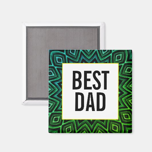 Best dad magnet (Voorkant / Achterkant)