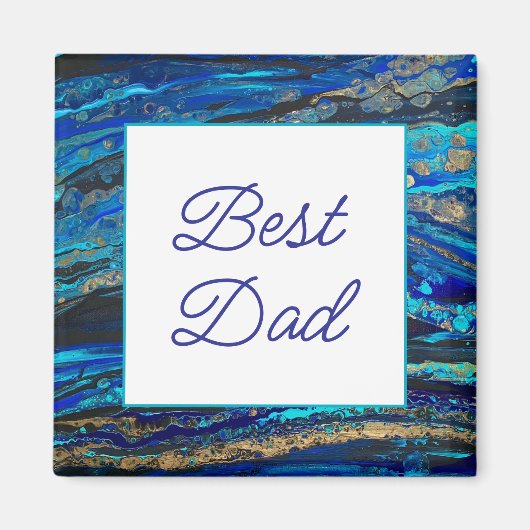 Best dad magnet (Voorkant)