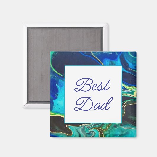 Best dad magnet (Voorkant / Achterkant)
