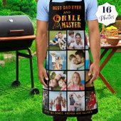 BEST DAD OOIT GRILL MASTER 16 Photo Collage Names Schort