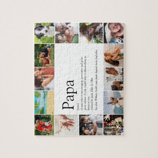 Best Dad, Papa, Father Definition 14 Foto Legpuzzel (Verticaal)
