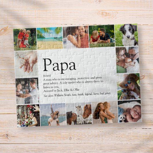 Best Dad, Papa, Father Definition 14 Foto Legpuzzel