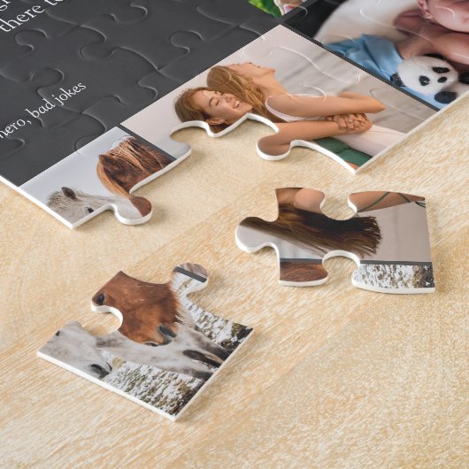 Best Dad Papa Father Definition 14 Photo Fun Grey Legpuzzel (Zijkant)