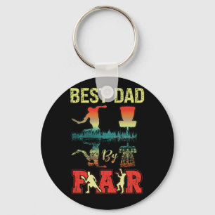 Best Dad Par Discgolf Discgolfer Frisbee Golfing Sleutelhanger