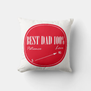 Best Dad Patience Arrow Cushion Sierkussen