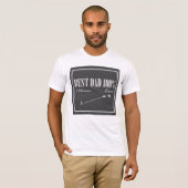 Best Dad Patience Arrow T-Shirt Top (Voorkant volledig)