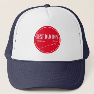 Best Dad Patience Arrow Trucker Hat Pet