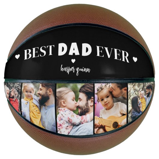 Best Dad Photo Basketbal (Voorkant)