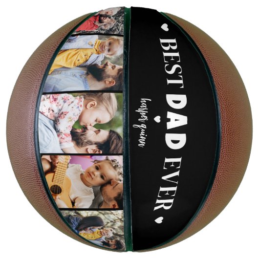 Best Dad Photo Basketbal (Verticaal)