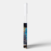 Best Dad photo blue 3d text Case-Mate iPhone Case (Achterkant / Rechts)