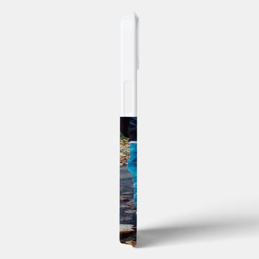 Best Dad photo blue 3d text Case-Mate iPhone Case (Achterkant / Rechts)