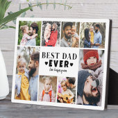 Best Dad Photo Collage Fotoplaat