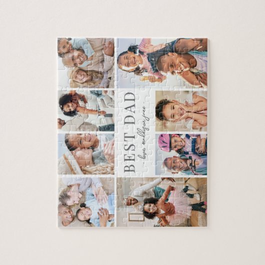 Best Dad Photo Collage Legpuzzel (Verticaal)
