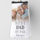 Best Dad Photo Father Golfheadcover (Draai 90)