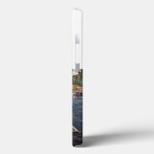 Best Dad photo sea blue 3d text Case-Mate iPhone Case (Achterkant / Links)