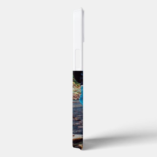 Best Dad photo sea blue 3d text Case-Mate iPhone Case (Achterkant / Rechts)