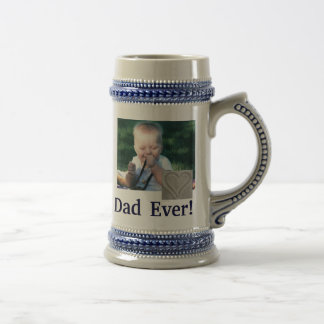 Best Dad Photo Stein Bierpul