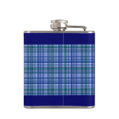 Best dad plaid scottish strepen heupfles (Achterkant)